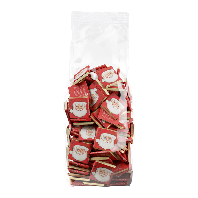 Pastilla chocolate con leche Papá Noel