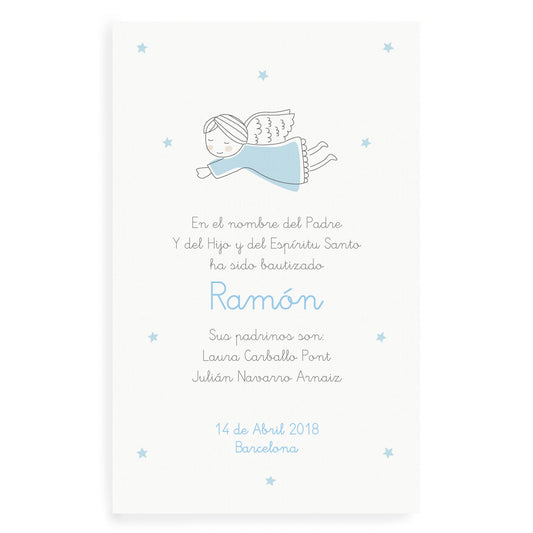 Recordatorios ángel azul