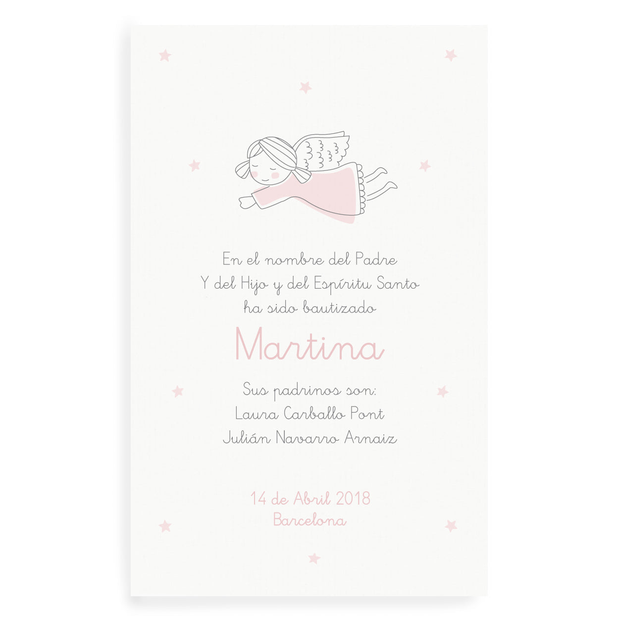 Recordatorios ángel rosa