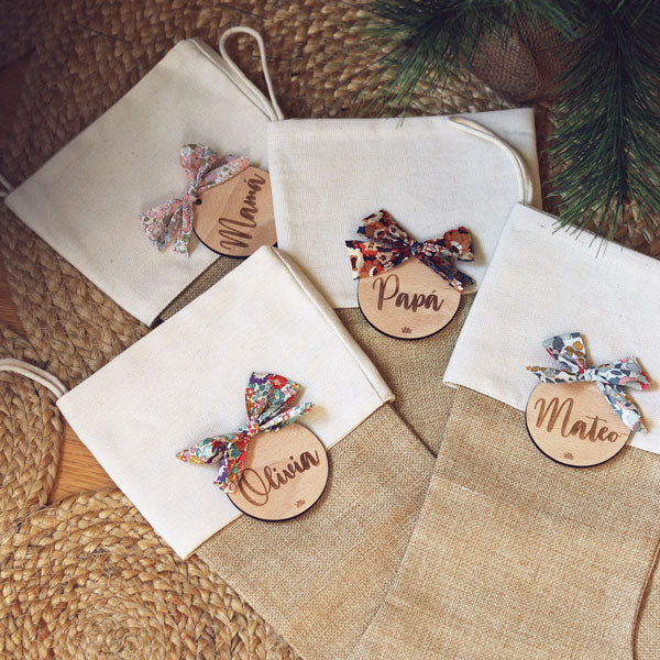 Preventa / Bota de Navidad personalizada