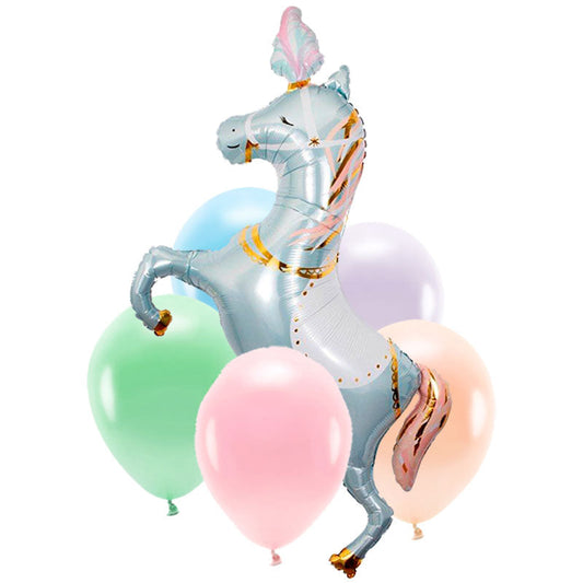 Bouquet globos CIRCUS hinchados con helio <br> (solo Barcelona)