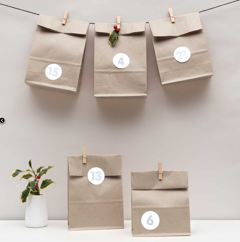 Kit Calendario de Adviento Gris DIY