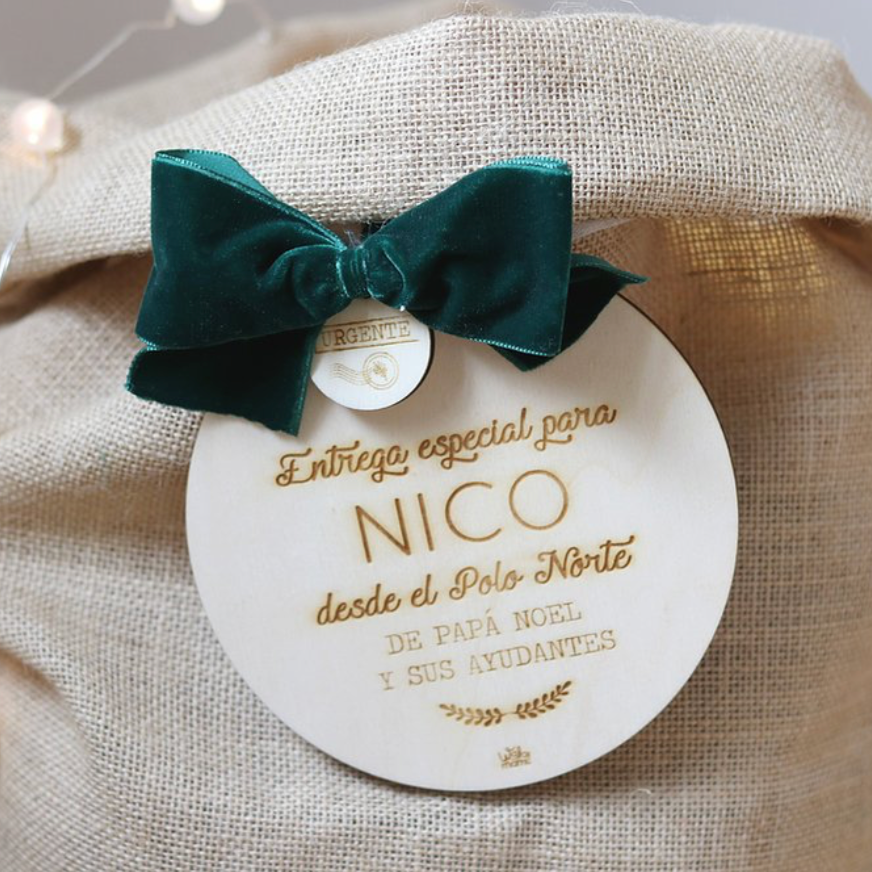 Preventa / Saco de Navidad personalizado