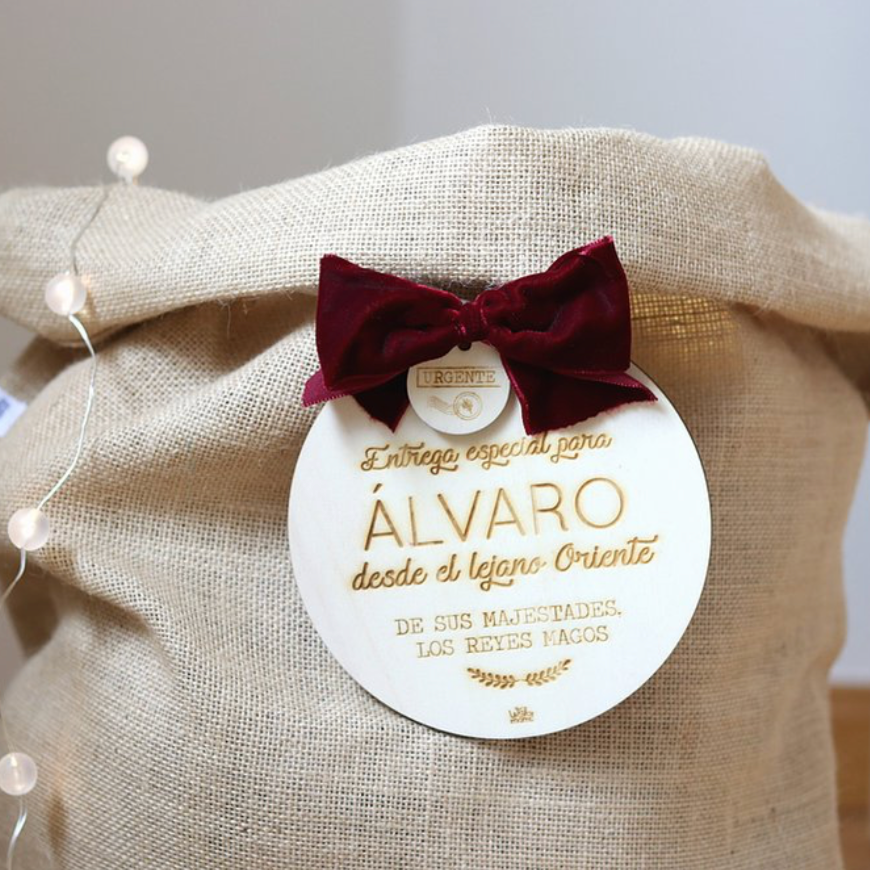 Preventa / Saco de Navidad personalizado