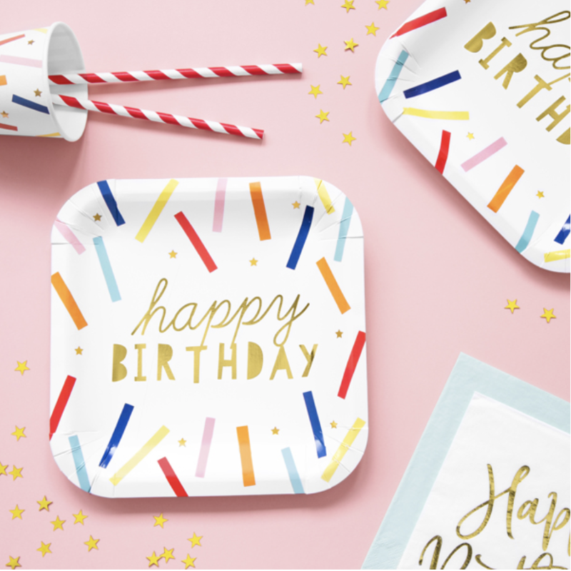 Party Kit Happy Birthday multicolor