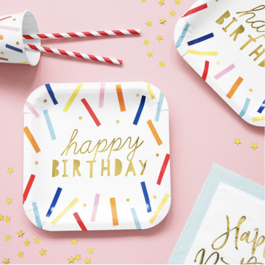 Party Kit Happy Birthday multicolor