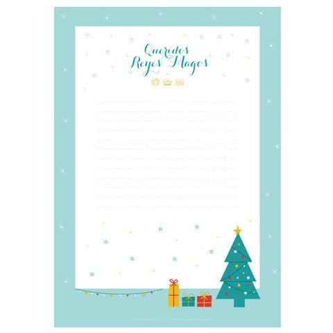Carta a los Reyes Magos - La Fiesta de Olivia