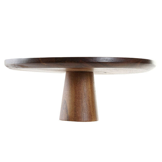 Stand de madera acacia natural