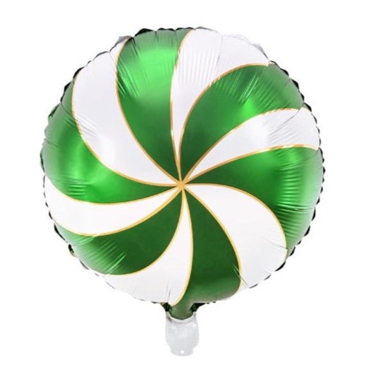 Globo Mylar caramelo verde