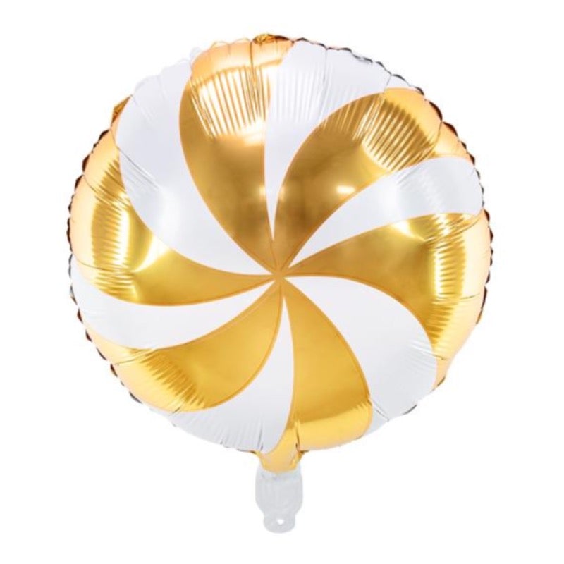 Globo Mylar caramelo dorado