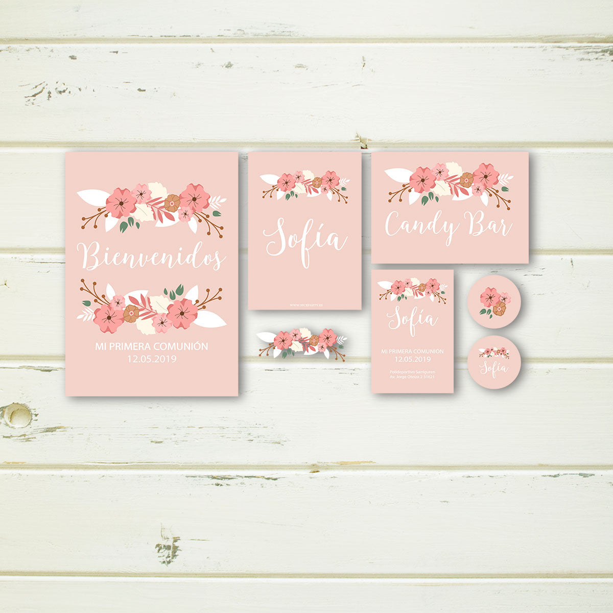 Pack imprimible Flores