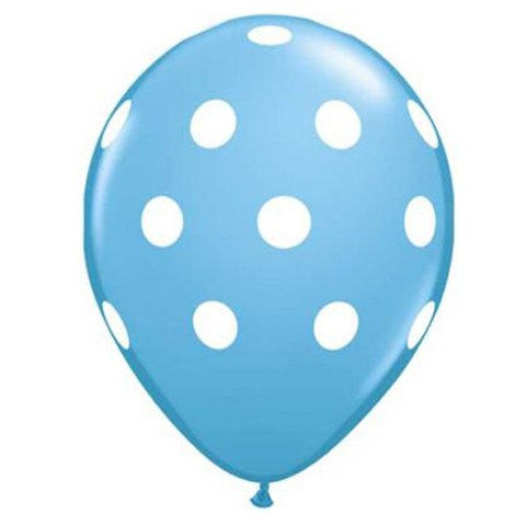 Globos topos azul celeste / 2 uds. - La Fiesta de Olivia - 1