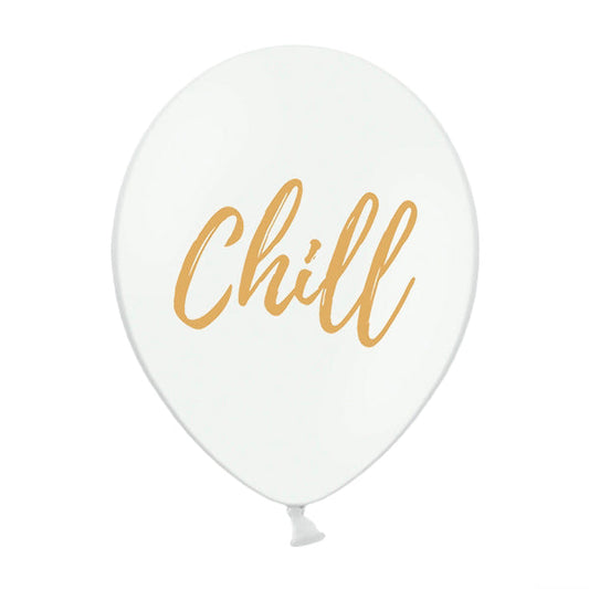 Globo blanco Chill / 2 uds.