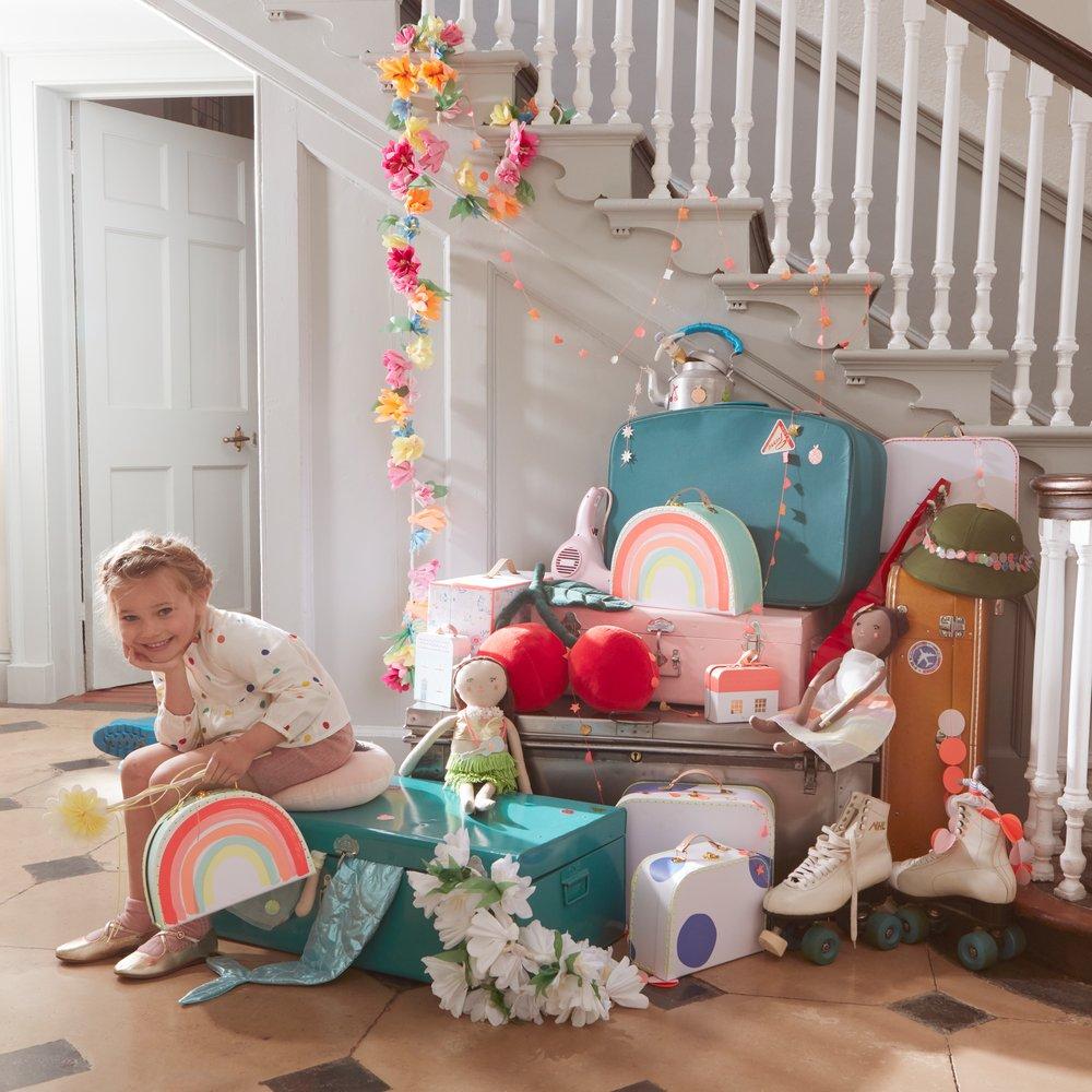 Maleta Arcoiris pastel