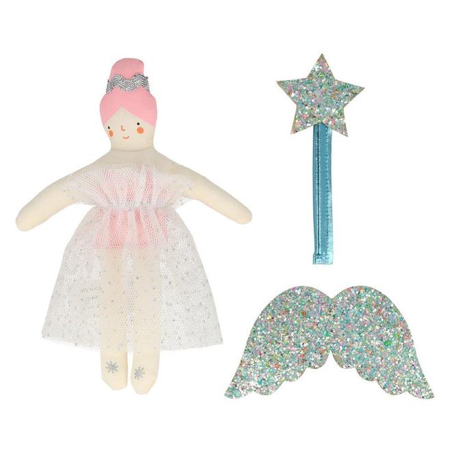 Mini muñeca con maleta EVIE