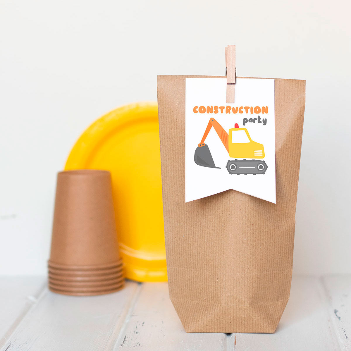 Pack imprimible Construcción