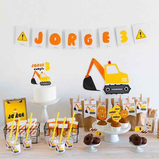 Pack imprimible Construcción