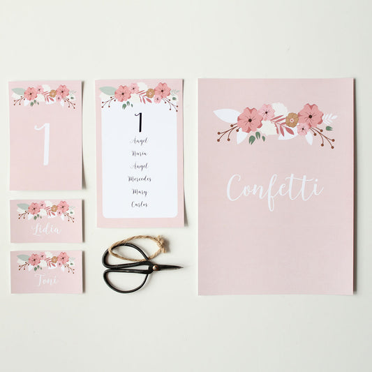 Pack imprimible Flores