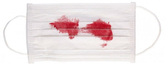 Mascarilla sangre Halloween