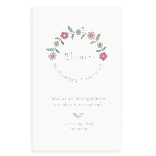 Recordatorios Jardín comunión