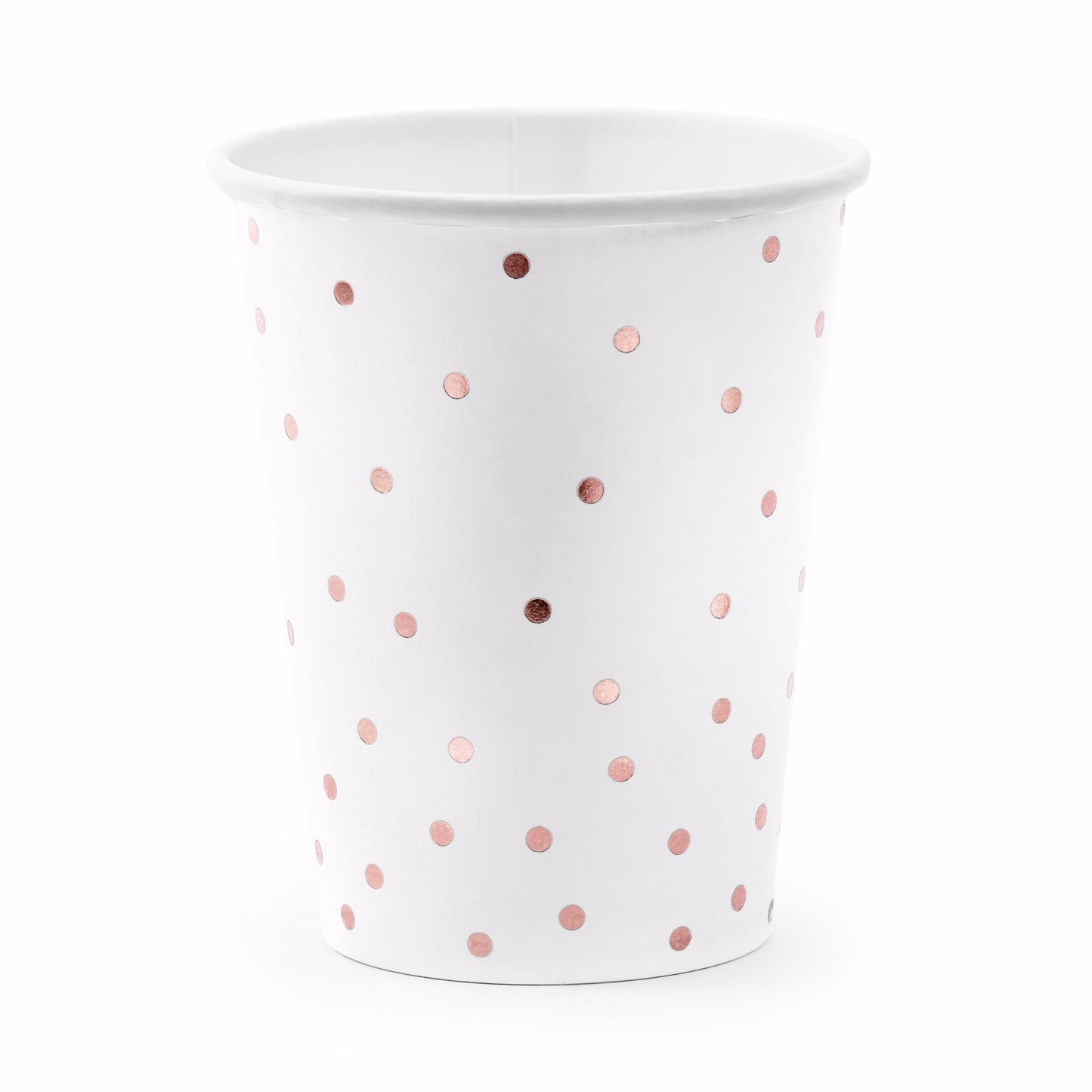 Vasos blanco topo oro rosa