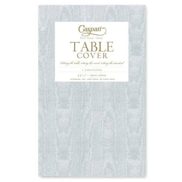 Mantel gris plata Moiré - La Fiesta de Olivia - 1