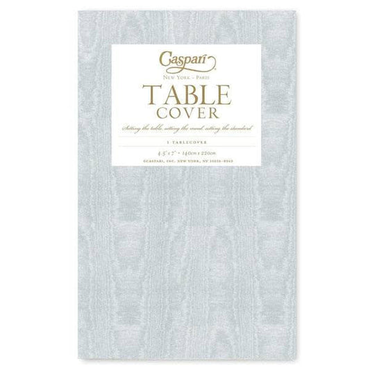 Mantel gris plata Moiré - La Fiesta de Olivia - 1