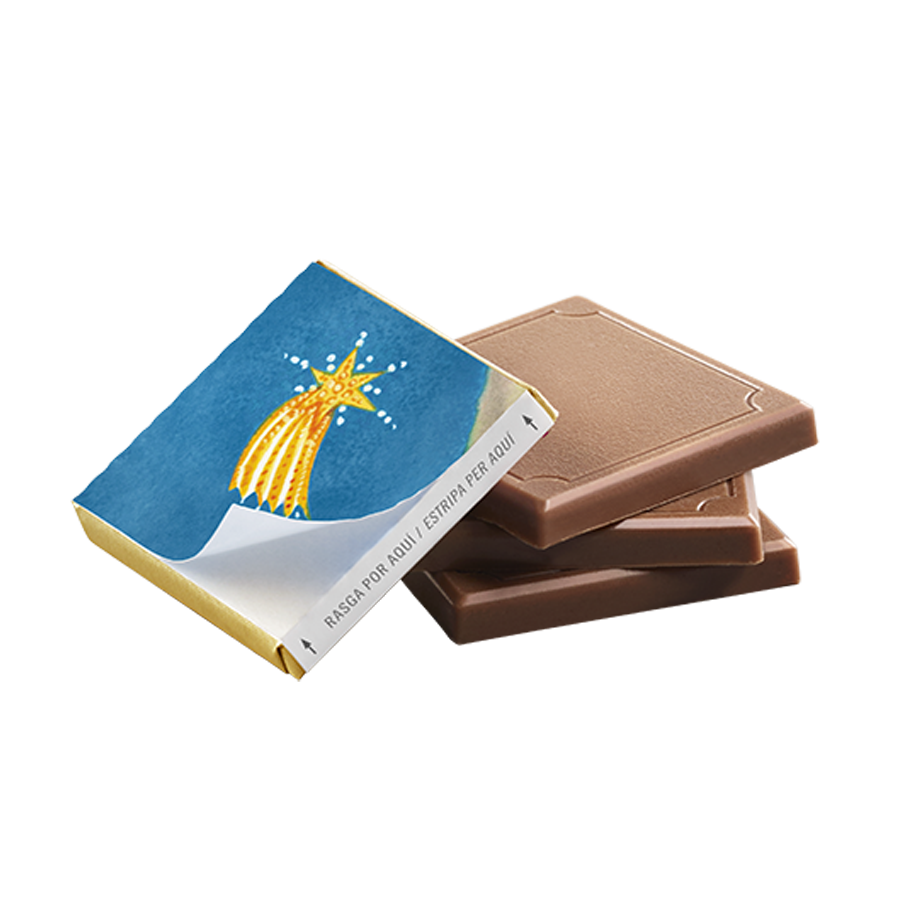 Calendario Adviento El portal de Belén Chocolate