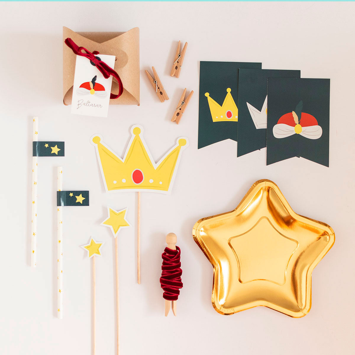 Pack imprimible Reyes Magos