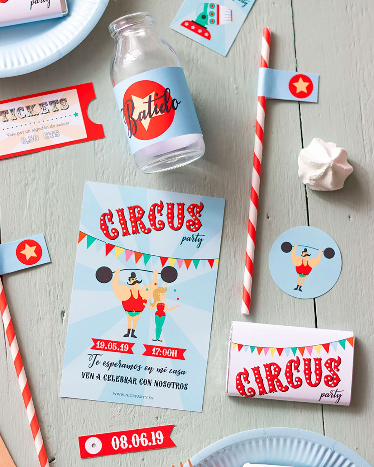 Pack imprimible Circus