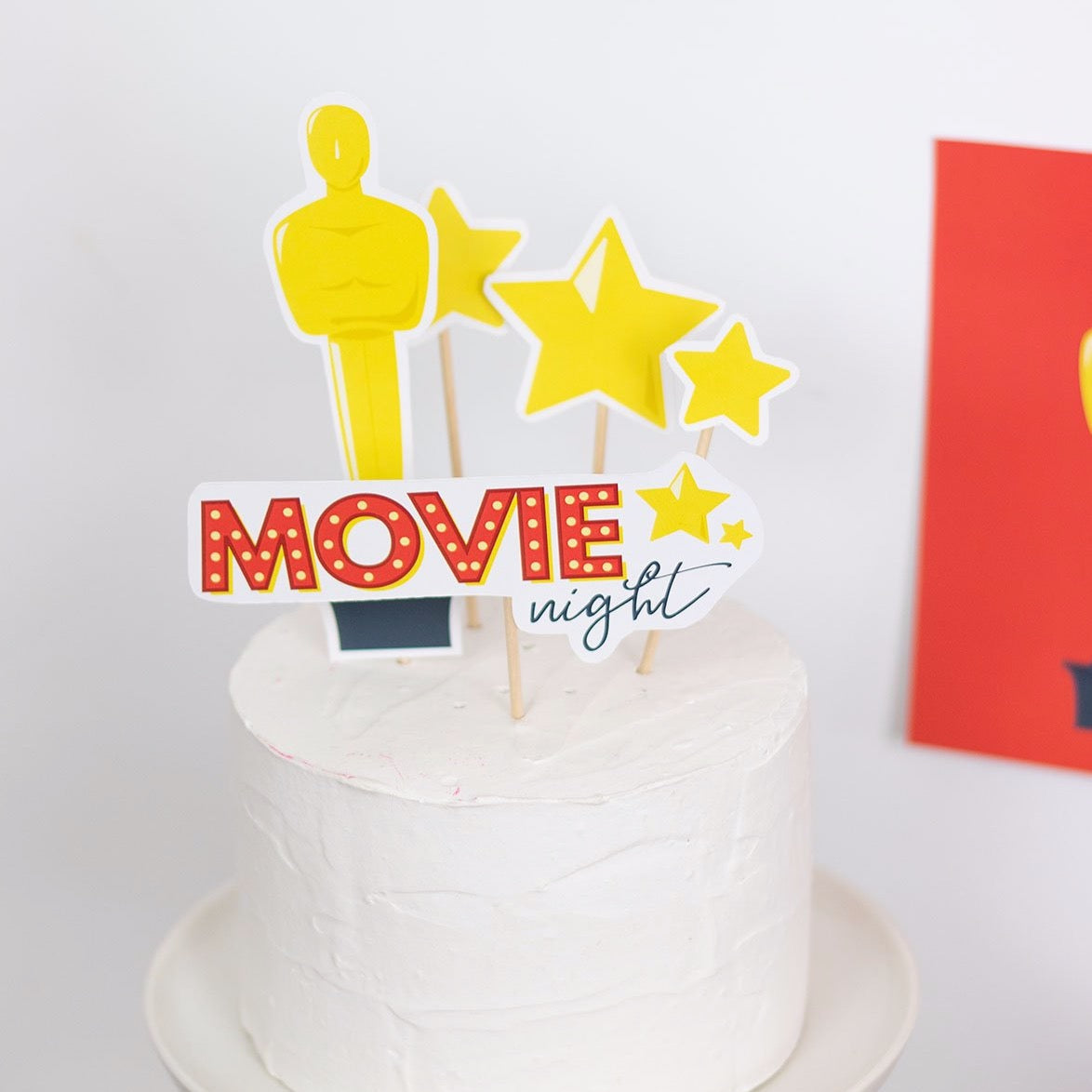 Pack imprimible Movie Night