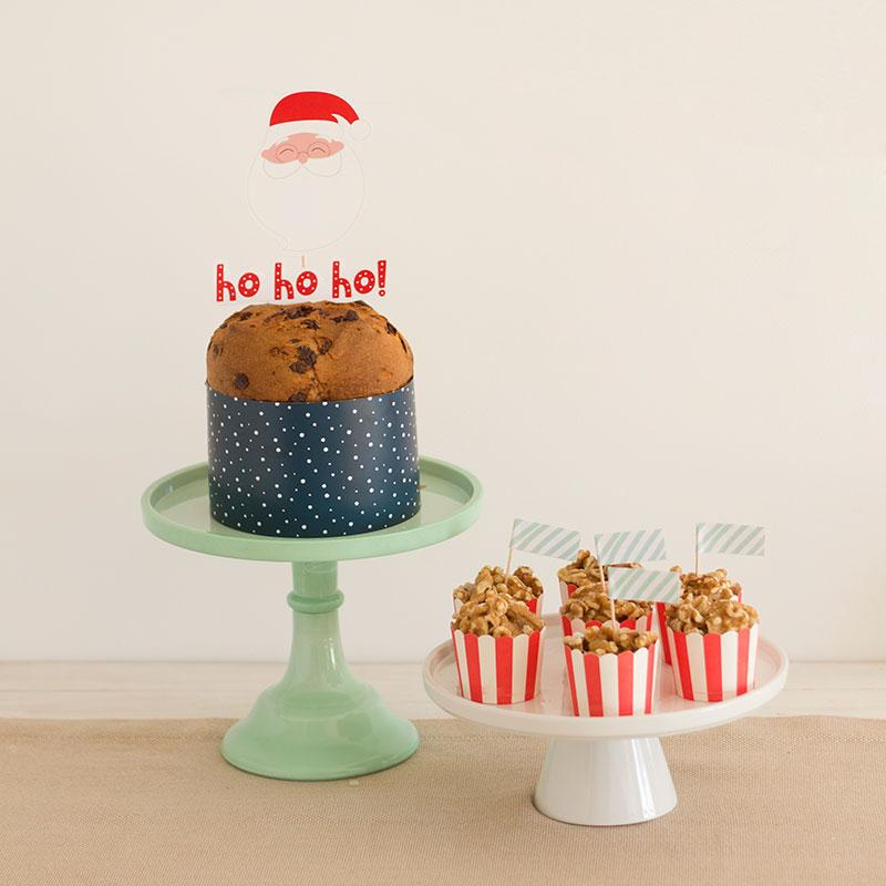 Pack imprimible merienda Santa Claus