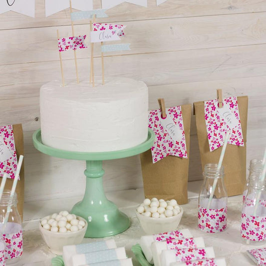 Pack imprimible Flores fresa