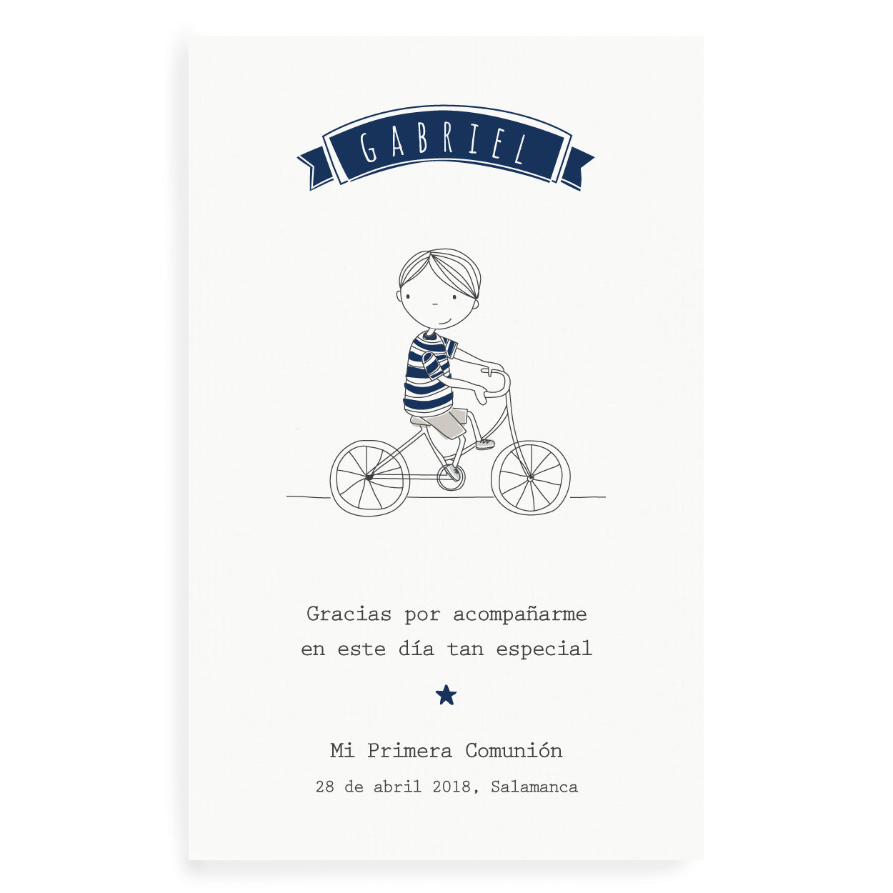 Recordatorios Niño Feliz