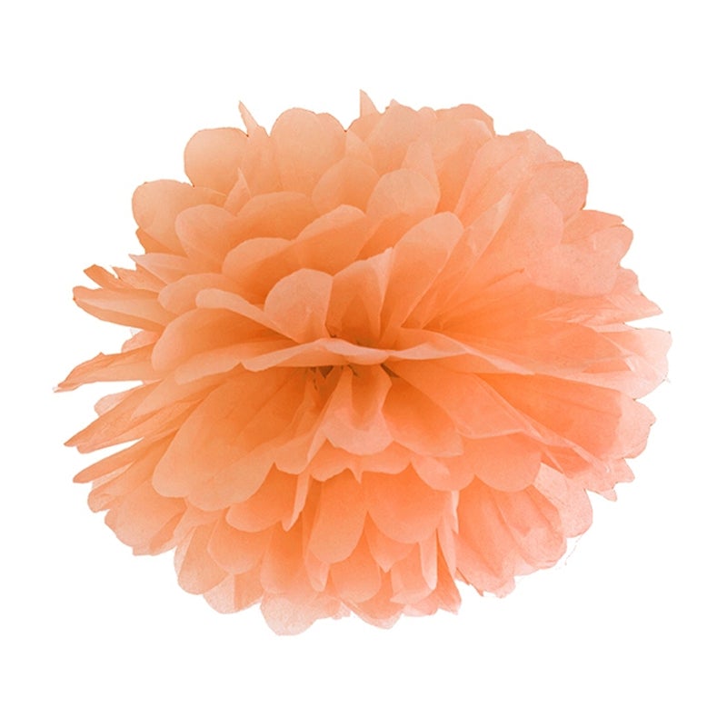 Pom Pom naranja claro basic