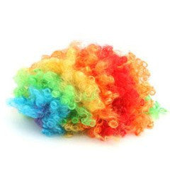 Peluca payaso - La Fiesta de Olivia