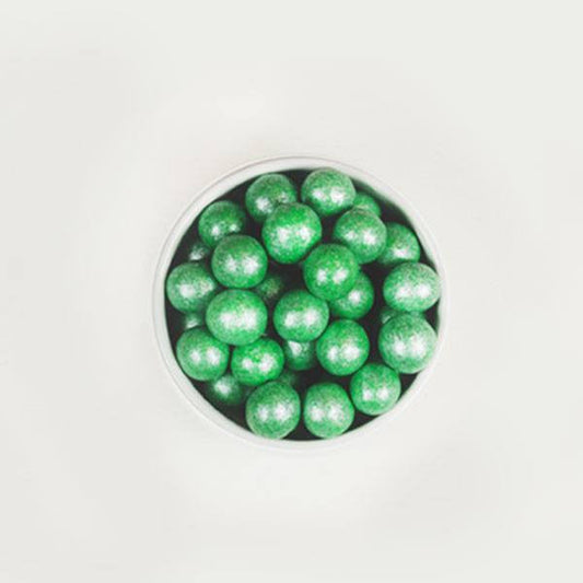 Chocolates gourmet verde perlado / 1 Kg.