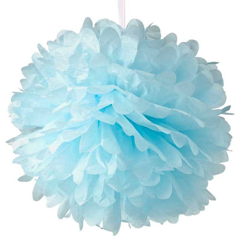 Pom Pom celeste / 1 ud. - La Fiesta de Olivia - 1