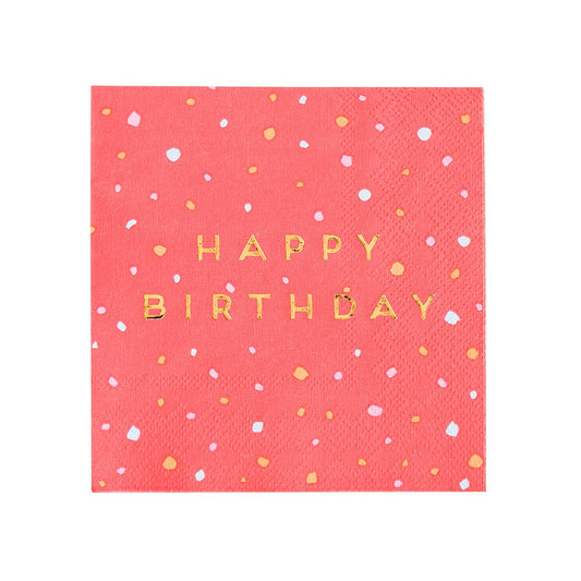 Servilletas Rose Cocktail / 16 uds.