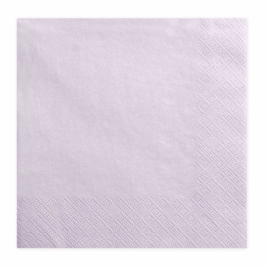Servilleta malva basic / 20 uds.