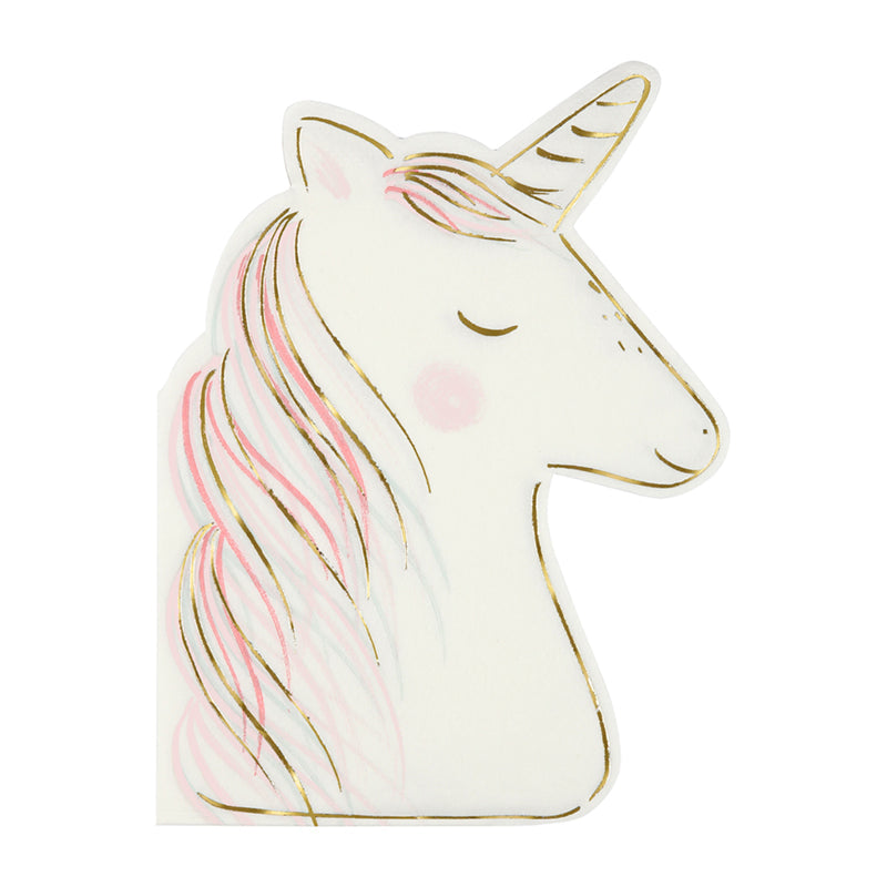Servilletas Unicornio / 16 uds.