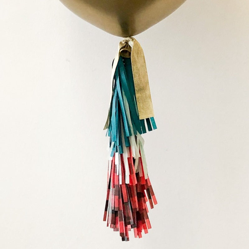 Globo XL guirnalda premium Navidad hinchado con Helio <br> (solo Barcelona)</br>