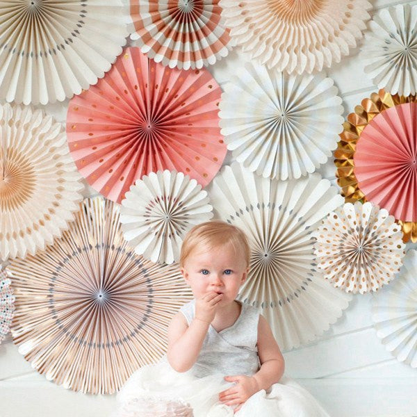 Kit abanicos Nude - La Fiesta de Olivia - 3