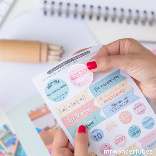 Pequeño álbum de una gran clase Mr. Wonderful