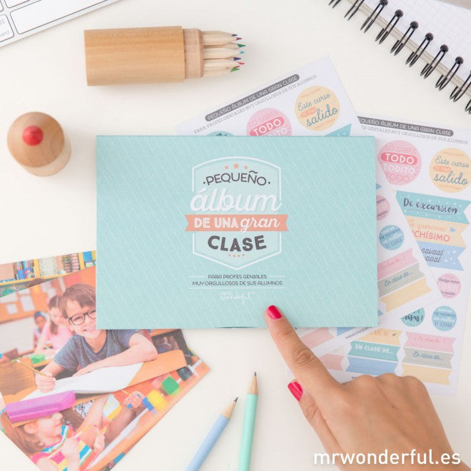 Pequeño álbum de una gran clase Mr. Wonderful