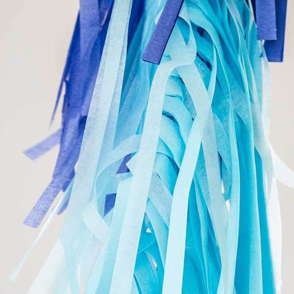 Kit globo XL decorado guirnalda BLUE