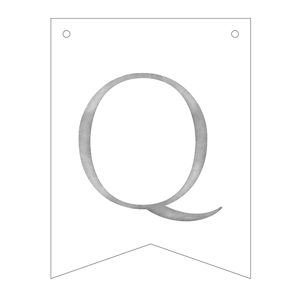 Guirnalda banderines letras Olivo