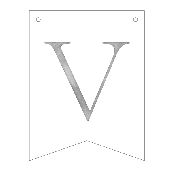 Guirnalda banderines letras Olivo