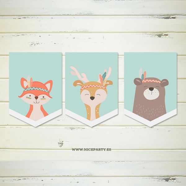 Pack imprimible Indian party