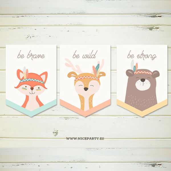 Pack imprimible Indian party